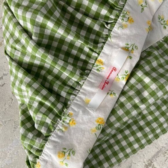 American Hostess Vintage Gingham Check Apron - Picture 9 of 12